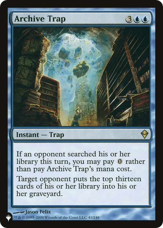 Archive Trap [LIST - 41/249]