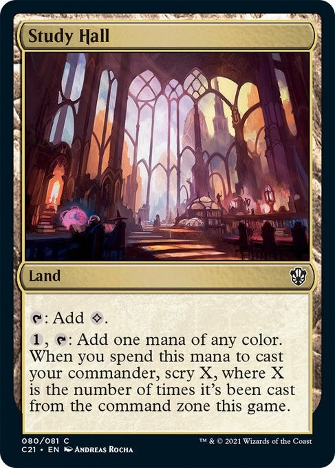 Study Hall [C21 - 80]