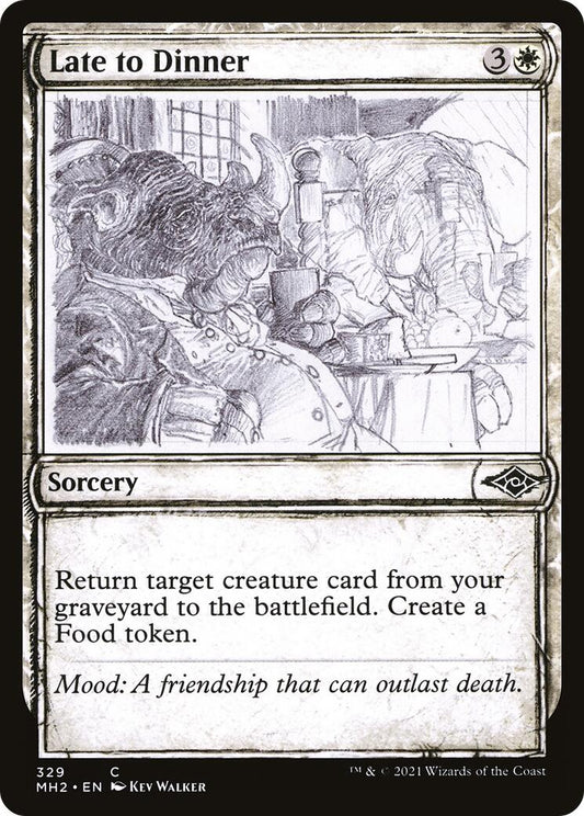 Late to Dinner (Showcase) [MH2 - 329]