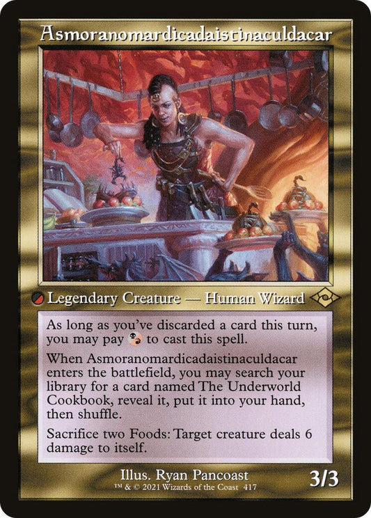 Asmoranomardicadaistinaculdacar (Retro Frame) [MH2 - 417]