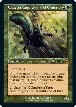 Chatterfang, Squirrel General (Retro Frame) (Foil Etched) [MH2 - 410]
