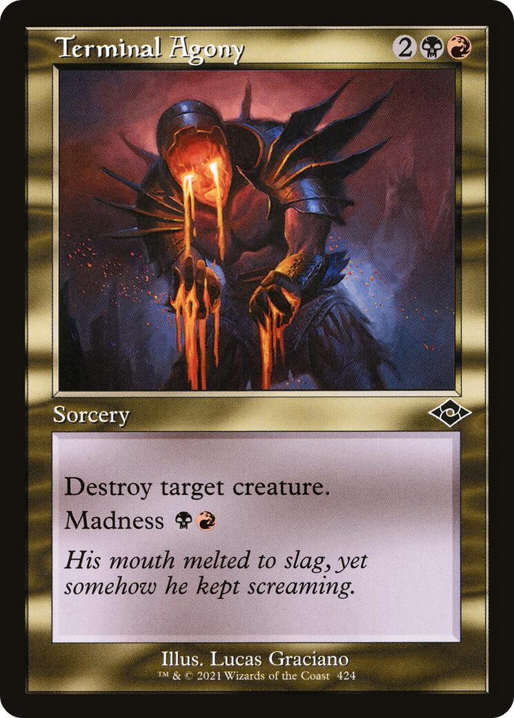 Terminal Agony (Retro Frame) [MH2 - 424]