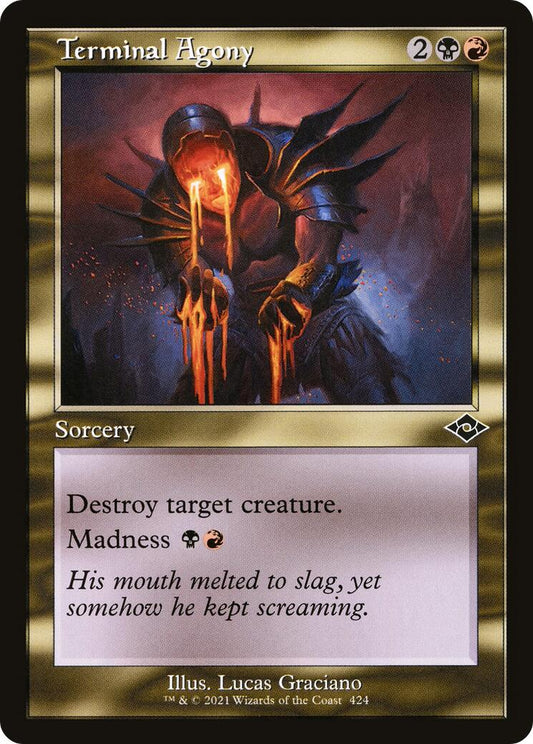 Terminal Agony (Retro Frame) [MH2 - 424]