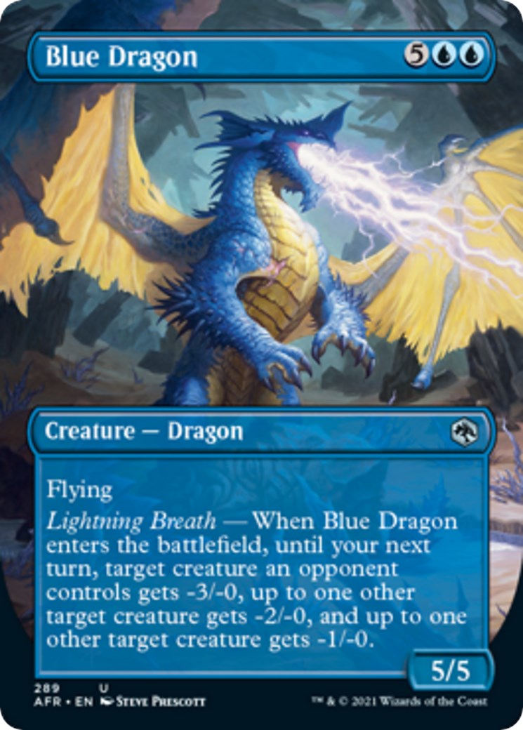 Blue Dragon (Borderless) [AFR - 289]
