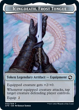 Icingdeath, Frost Tongue Token [AFR - 2]