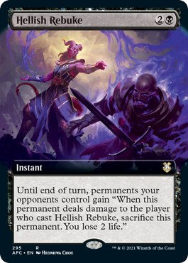 Hellish Rebuke (Extended Art) [AFC - 295]