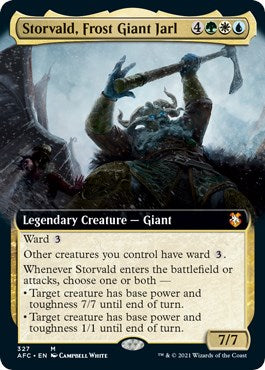 Storvald, Frost Giant Jarl (Extended Art) [AFC - 327]