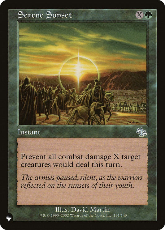 Serene Sunset [LIST - 131/143]