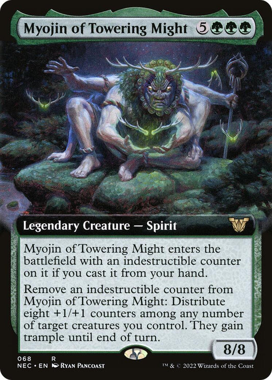 Myojin of Towering Might (Extended Art) [NEC - 68]