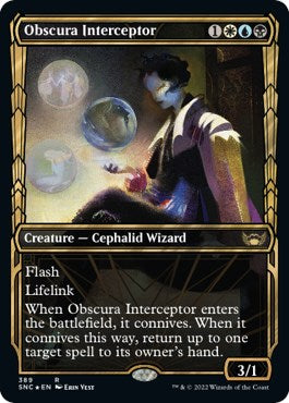 Obscura Interceptor (Gilded Foil) [SNC - 389]