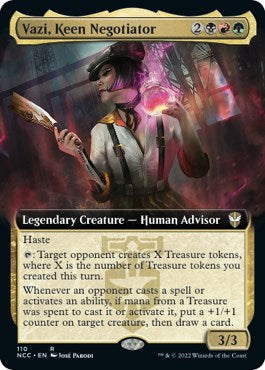Vazi, Keen Negotiator (Extended Art) [NCC - 110]