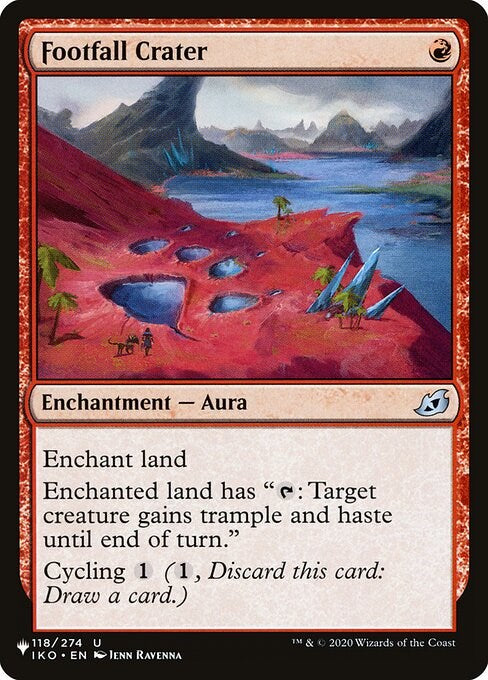 Footfall Crater [LIST - 118]