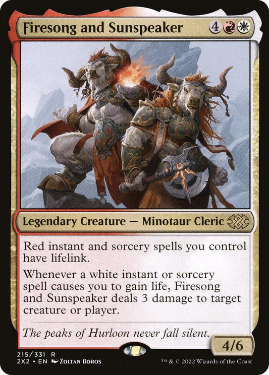 Firesong and Sunspeaker [2X2 - 215]