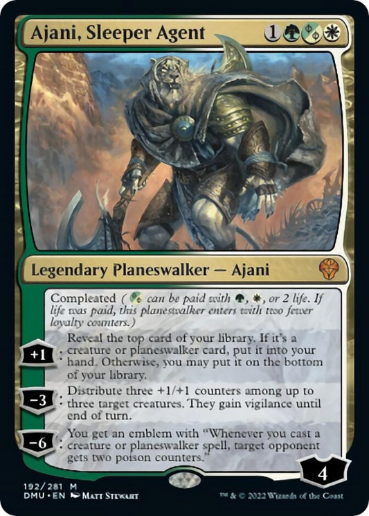 Ajani, Sleeper Agent [DMU - 192]