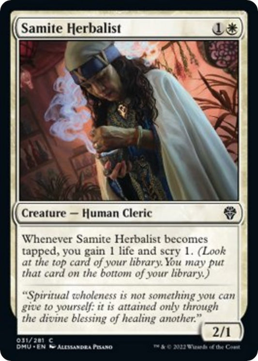 Samite Herbalist [DMU - 31]