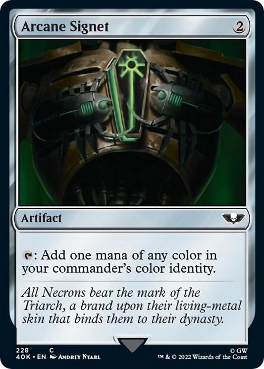 Arcane Signet (228) [40K - 228]