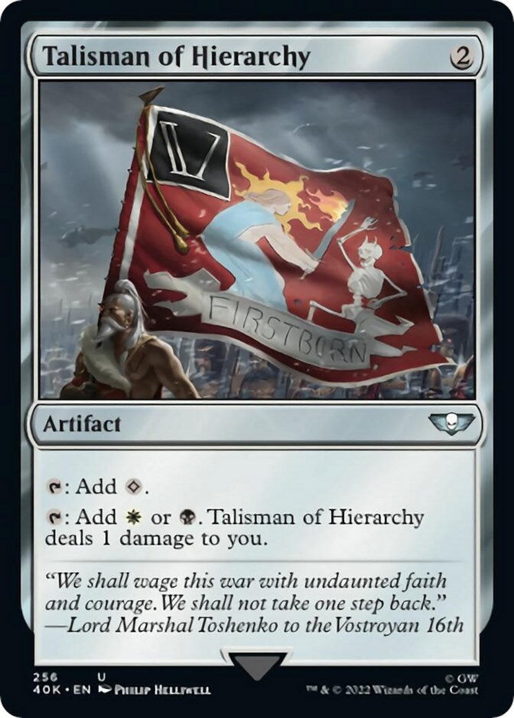 Talisman of Hierarchy [40K - 256]