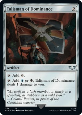 Talisman of Dominance (254) [40K - 254]