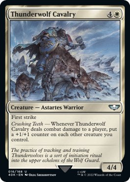 Thunderwolf Cavalry [40K - 16]