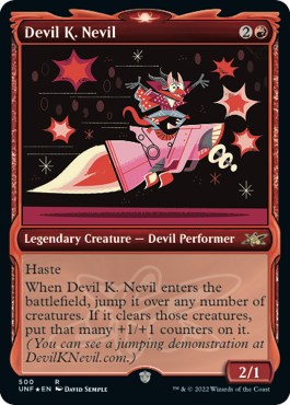Devil K. Nevil (Showcase) (Galaxy Foil) [UNF - 500]