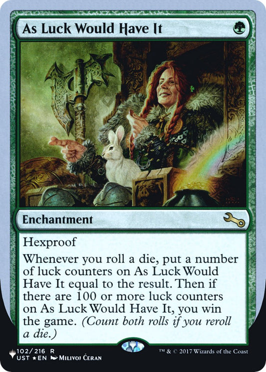 As Luck Would Have It [LIST - 102/216]