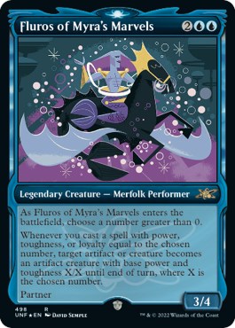 Fluros of Myra's Marvels (Showcase) (Galaxy Foil) [UNF - 498]