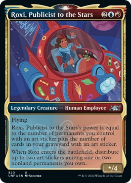 Roxi, Publicist to the Stars (Showcase) (Galaxy Foil) [UNF - 520]
