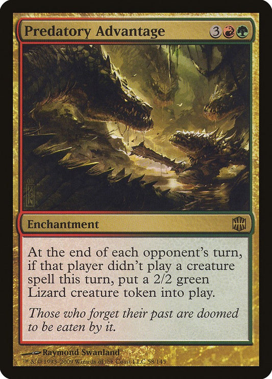 Predatory Advantage [ARB - 58]