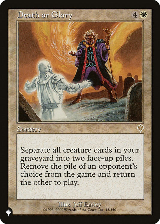 Death or Glory [LIST - 13/350]