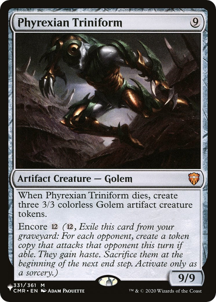 Phyrexian Triniform [LIST - 331/361]