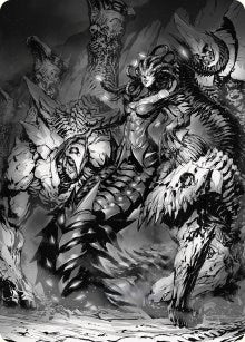 Vraska, Betrayal's Sting Art Card