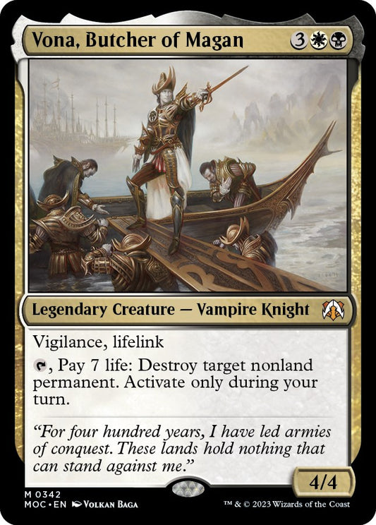 Vona, Butcher of Magan [MOC - 342]