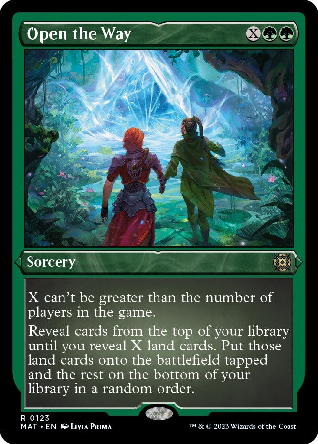 Open the Way (Foil Etched)