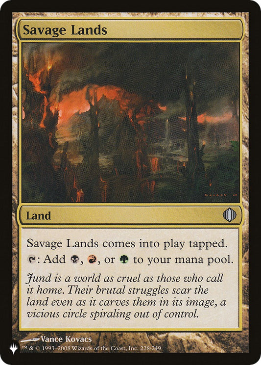 Savage Lands [LIST - 228]