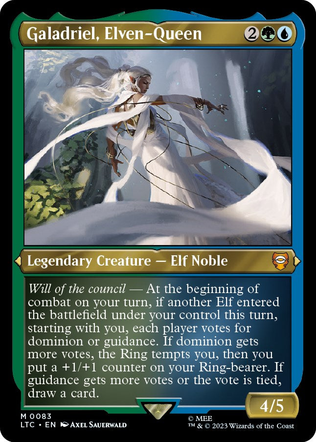 Galadriel, Elven-Queen (Display Commander) - Thick Stock [LTC - 83]