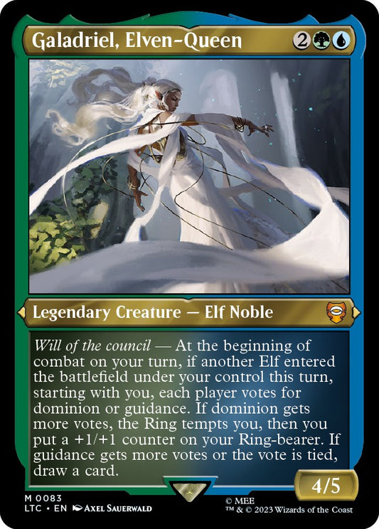 Galadriel, Elven-Queen (Display Commander) - Thick Stock [LTC - 83]