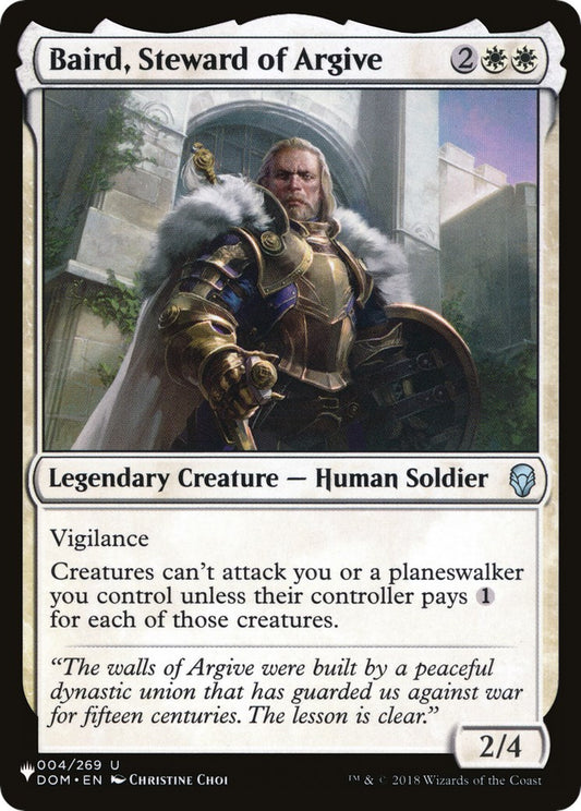Baird, Steward of Argive [LIST - 004/269]