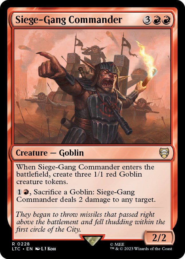 Siege-Gang Commander [LTC - 228]