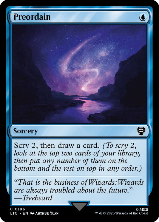 Preordain [LTC - 196]