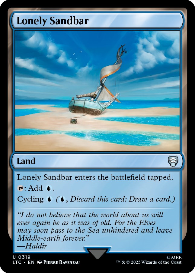 Lonely Sandbar [LTC - 319]