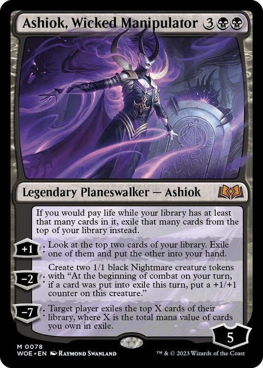 Ashiok, Wicked Manipulator [WOE - 78]