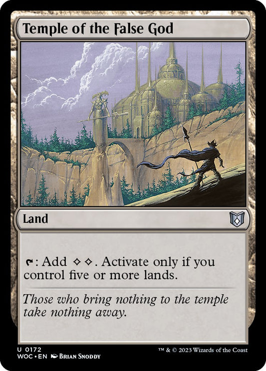 Temple of the False God [WOC - 172]