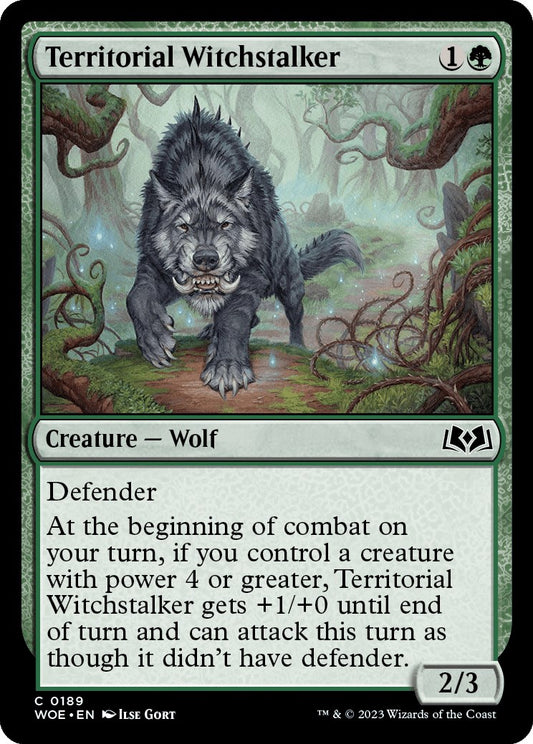 Territorial Witchstalker [WOE - 189]