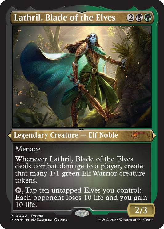 Lathril, Blade of the Elves (Foil Etched) [MEDIA - 2]