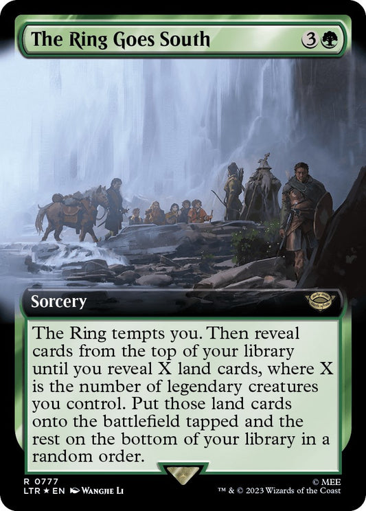 The Ring Goes South (Extended Art) (Surge Foil) [LTR - 777]