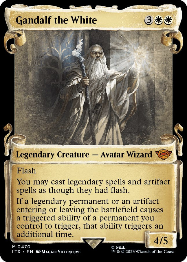 Gandalf the White (Showcase Scrolls) [LTR - 470]