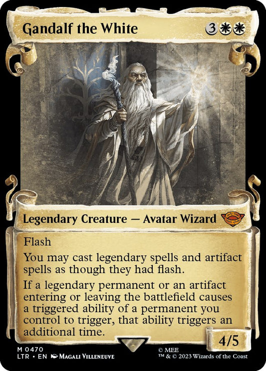 Gandalf the White (Showcase Scrolls) [LTR - 470]