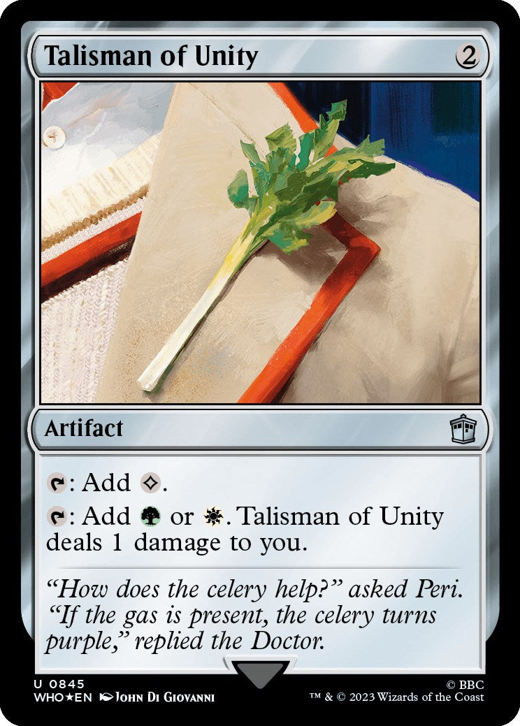 Talisman of Unity (Surge Foil) [WHO - 845]