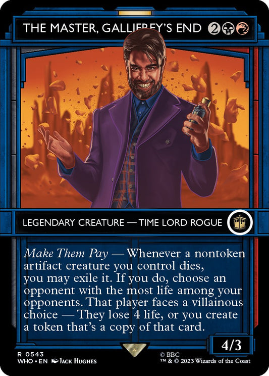 The Master, Gallifrey's End (Showcase) [WHO - 543]
