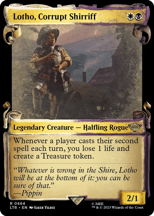 Lotho, Corrupt Shirriff (Showcase Scrolls) [LTR - 664]